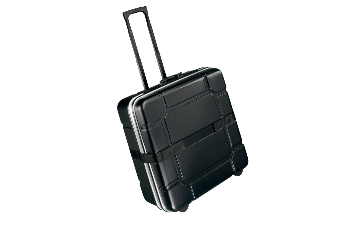 Folding bike case with wheels on sale